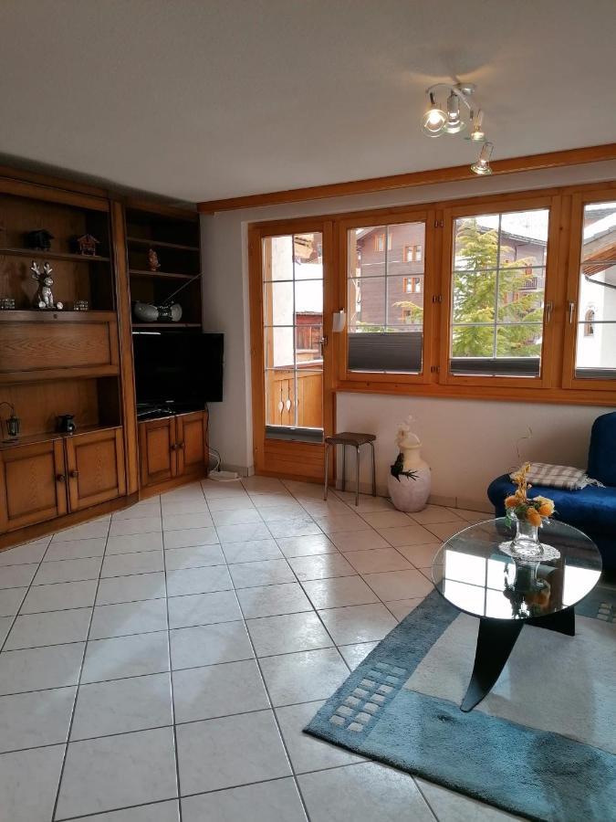 Ferienwohnung Paradiso 1 Grächen Esterno foto